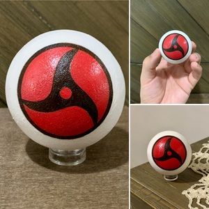 Naruto Itachi Mangekyou Sharingan Wooden Eyeball